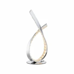 Luminaires Paul Neuhaus Lampe de table Paul Neuhaus BRILLA LED Argenté, 1 lumière* Lampes À Poser