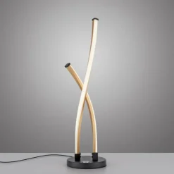 Lampes Dorées-Luminaires Paul Neuhaus Lampe de table Paul Neuhaus POLINA LED Noir, 1 lumière