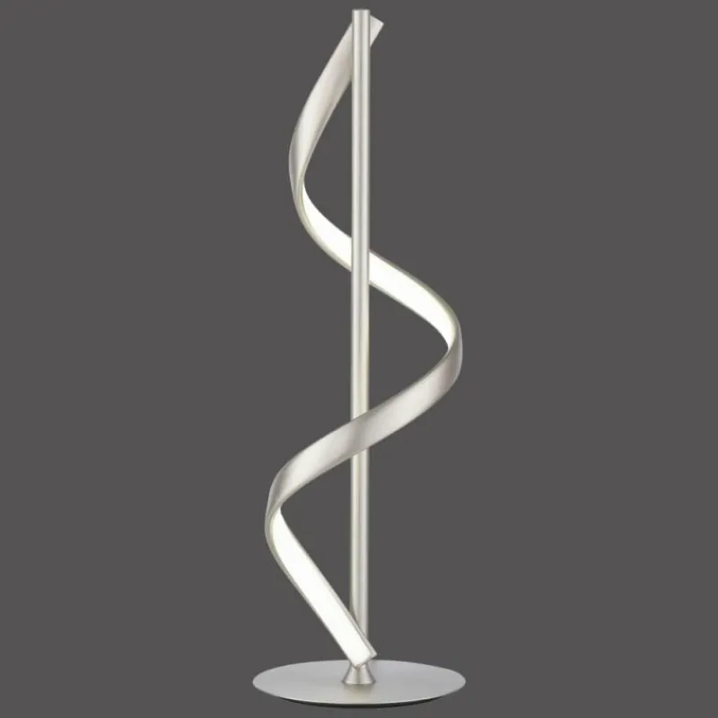 Paul Neuhaus Q-Serie Lampe de table Paul Neuhaus QSWING LED Argenté, 1 lumière, Télécommandes