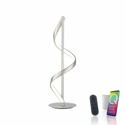 Paul Neuhaus Q-Serie Lampe de table Paul Neuhaus QSWING LED Argenté, 1 lumière, Télécommandes