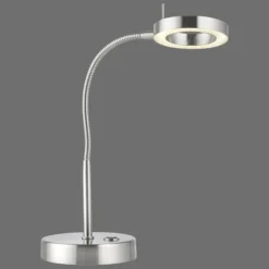Luminaires Paul Neuhaus Lampe de table Paul Neuhaus HENSKO LED Argenté, 1 lumière* Éclairage Led