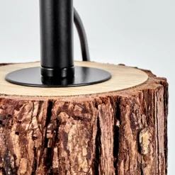 Lampes En Tissu-hofstein Lampe de table Perdigueira Écru, Noir, 1 lumière