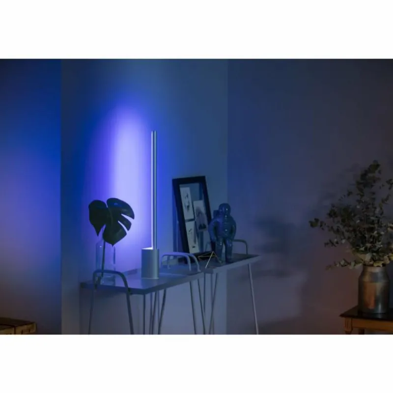 Luminaires Philips Lampe de table Philips Hue Gradient Signe LED Blanc, 1 lumière, Changeur de couleurs