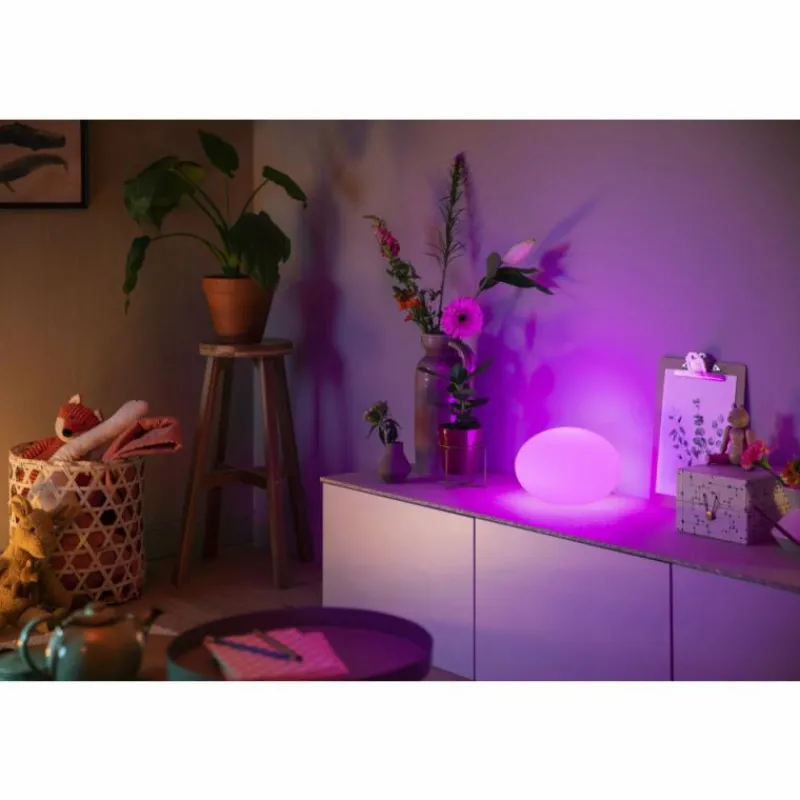 Luminaires Philips Lampe de table Philips Hue Flourish LED Blanc, 1 lumière, Changeur de couleurs