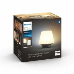 Luminaires Philips Lampe de table Philips Hue Wellness LED Noir, Blanc, 1 lumière, Télécommandes