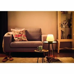 Luminaires Philips Lampe de table Philips Hue Wellness LED Noir, Blanc, 1 lumière, Télécommandes