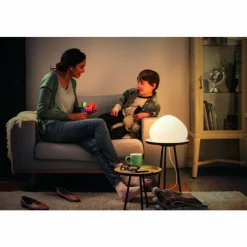 Luminaires Philips Lampe de table Philips Hue Wellner LED Blanc, 1 lumière, Télécommandes