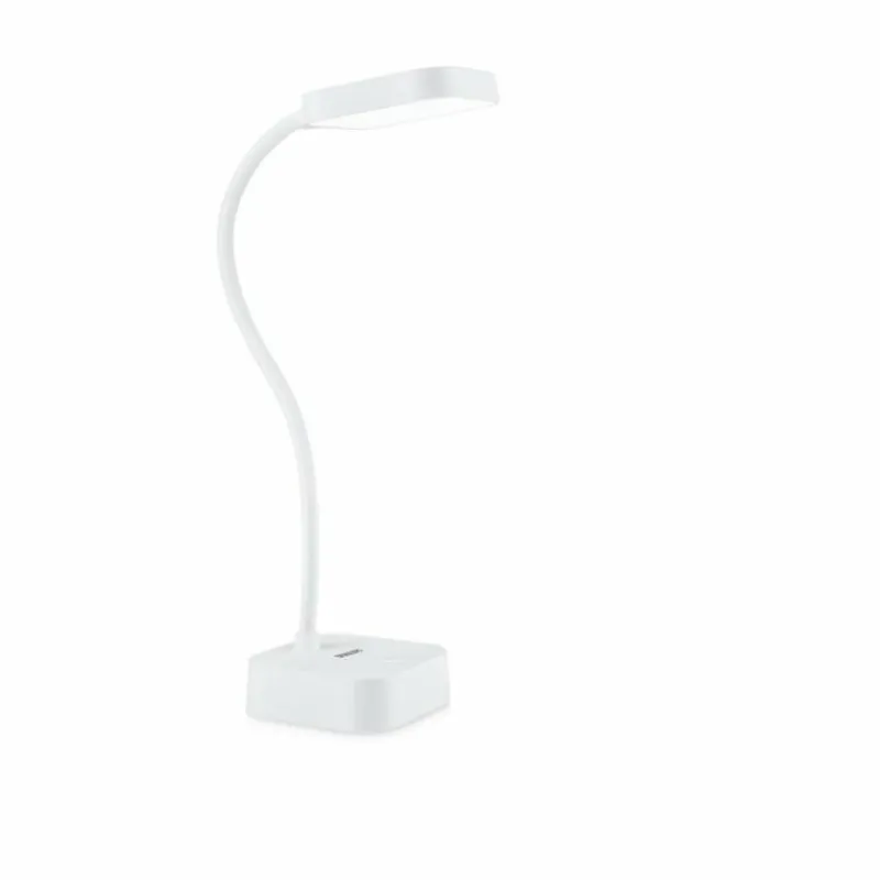 Luminaires Philips Lampe de table Philips Rock LED Blanc, 1 lumière* Éclairage Led