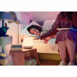 Luminaires Philips Lampe de table Philips WiZ Hero LED Blanc, 1 lumière, Télécommandes, Changeur de couleurs