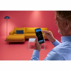 Luminaires Philips Lampe de table Philips WiZ LightBar LED Blanc, 1 lumière, Changeur de couleurs