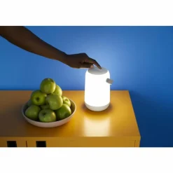 Luminaires Philips Lampe de table Philips WiZ Portable LED Blanc, 1 lumière, Changeur de couleurs