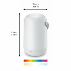 Luminaires Philips Lampe de table Philips WiZ Portable LED Blanc, 1 lumière, Changeur de couleurs