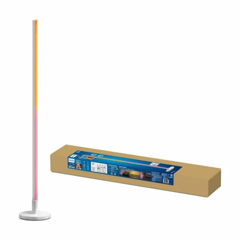 Luminaires Philips Lampe de table Philips WiZ LED Blanc, 1 lumière, Changeur de couleurs