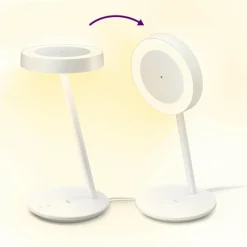 Luminaires Philips Lampe de table Philips WiZ Office LED Blanc, 1 lumière