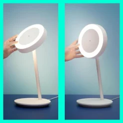 Luminaires Philips Lampe de table Philips WiZ Office LED Blanc, 1 lumière