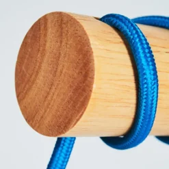 Lampes Vintages & Rétros-hofstein Lampe de table Picmy Bleu, Écru, 1 lumière