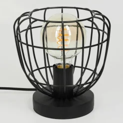 Luminaires Scandinaves-hofstein Lampe de table Piment Noir, 1 lumière