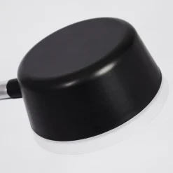 hofstein Lampe de table Pineda LED Chrome, Noir, 1 lumière