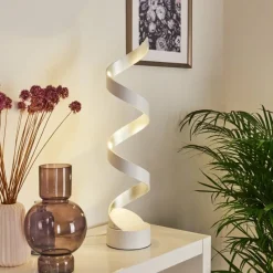 hofstein Lampe de table Pitasch LED Blanc, 1 lumière