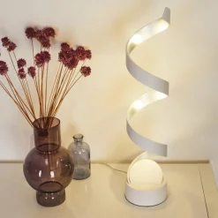 hofstein Lampe de table Pitasch LED Blanc, 1 lumière