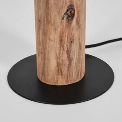 Lampes Vintages & Rétros-hofstein Lampe de table Pozos Écru, Noir, 1 lumière