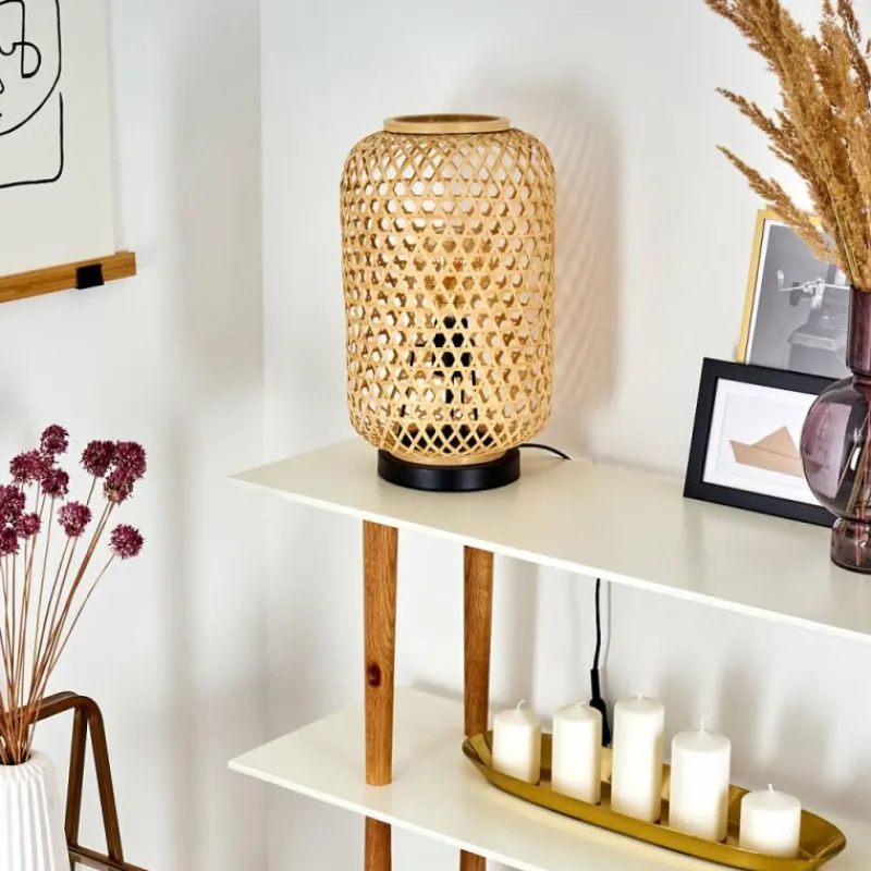 Luminaires Scandinaves-hofstein Lampe de table Quinto Noir, 1 lumière