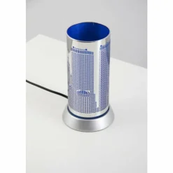 Luminaires Reality Lampe de table Reality Bleu, Chrome, 1 lumière