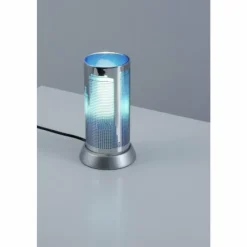 Luminaires Reality Lampe de table Reality Bleu, Chrome, 1 lumière
