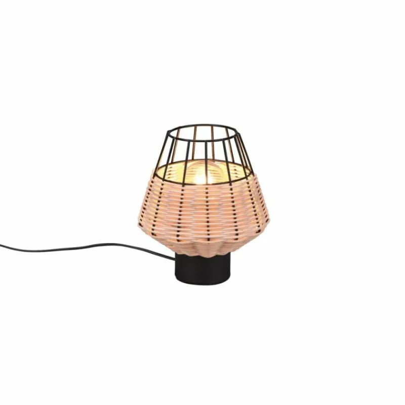 Luminaires Reality Lampe de table Reality Borka Noir, 1 lumière* Lampes À Poser