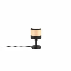 Lampes En Bois-Luminaires Reality Lampe de table Reality BOLZANO Noir, 1 lumière