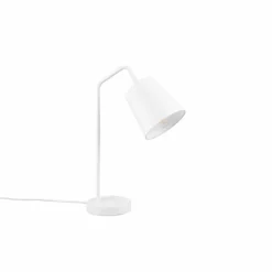 Lampes En Tissu-Luminaires Reality Lampe de table Reality BUDDY Blanc, 1 lumière