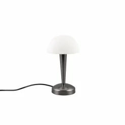 Luminaires Reality Lampe de table Reality CANARIA LED Chrome, Noir, 1 lumière