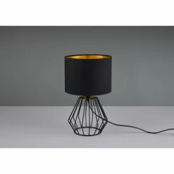 Lampes En Tissu-Luminaires Reality Lampe de table Reality Chuck Noir, 1 lumière