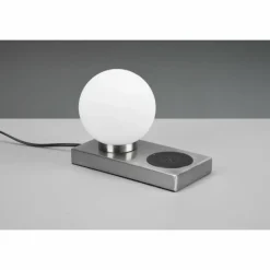 Luminaires Reality Lampe de table Reality Chloe Nickel mat, 1 lumière