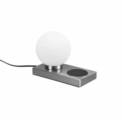 Luminaires Reality Lampe de table Reality Chloe Nickel mat, 1 lumière