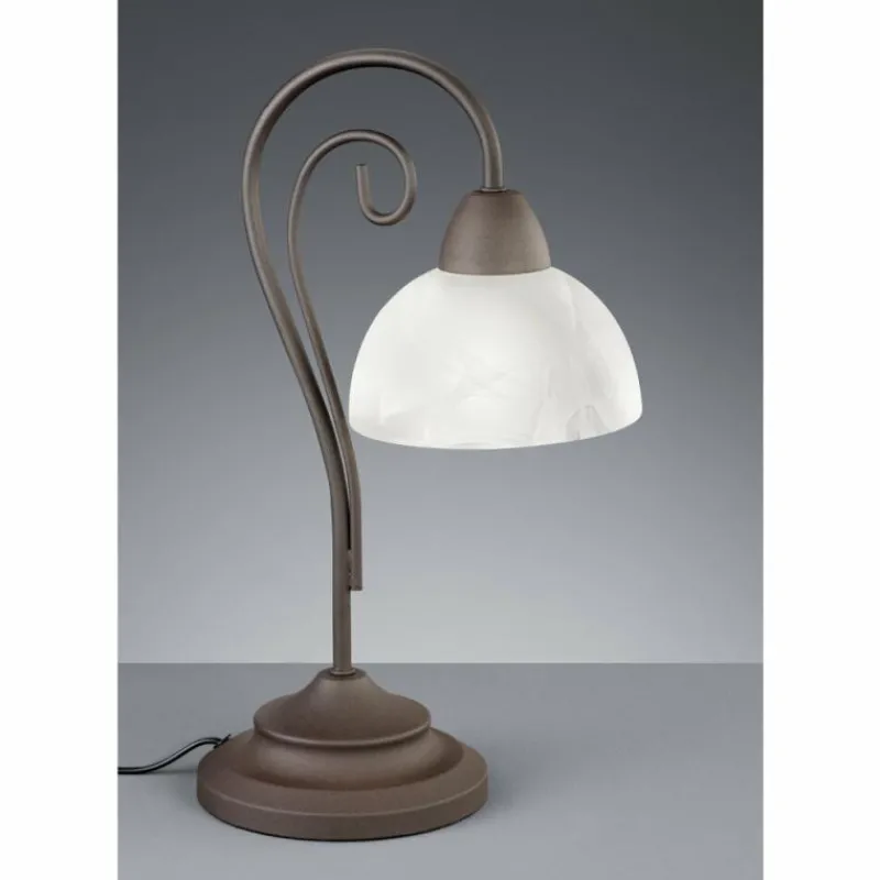 Luminaires Reality Lampe de table Reality COUNTRY Rouille, 1 lumière