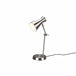 Luminaires Reality Lampe de table Reality Enzo Nickel mat, 1 lumière* Lampes À Poser