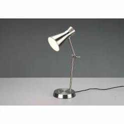 Luminaires Reality Lampe de table Reality Enzo Nickel mat, 1 lumière* Lampes À Poser
