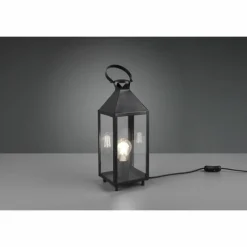 Luminaires Reality Lampe de table Reality Farola LED Noir, 1 lumière