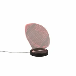 Luminaires Reality Lampe de table Reality FOOTBALL LED Noir, 1 lumière, Changeur de couleurs* Éclairage Led