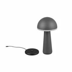 Luminaires Reality Lampe de table Reality FUNGO LED Anthracite, 1 lumière