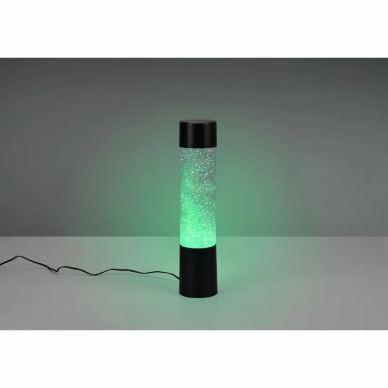 Luminaires Reality Lampe de table Reality Glitter LED Noir, Transparent, 1 lumière* Éclairage Led
