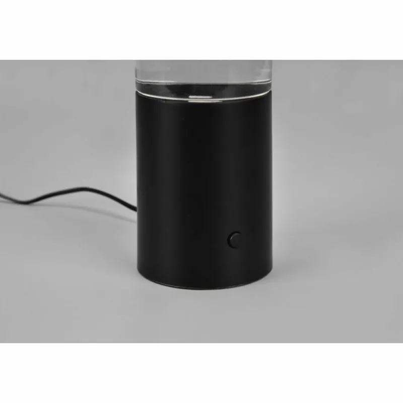 Luminaires Reality Lampe de table Reality Glitter LED Noir, Transparent, 1 lumière* Éclairage Led