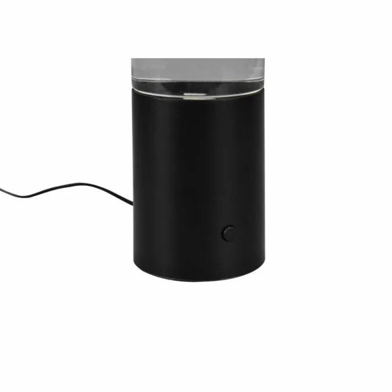 Luminaires Reality Lampe de table Reality Glitter LED Noir, Transparent, 1 lumière* Éclairage Led