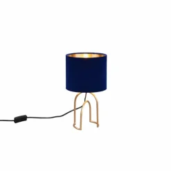 Lampes En Tissu-Luminaires Reality Lampe de table Reality Grace Or, 1 lumière