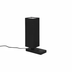 Lampes En Tissu-Luminaires Reality Lampe de table Reality Haley Noir, 1 lumière