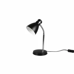 Luminaires Reality Lampe de table Reality Harvey Chrome, Noir, 1 lumière* Lampes À Poser