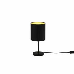 Lampes En Tissu-Luminaires Reality Lampe de table Reality JERRY Noir, 1 lumière