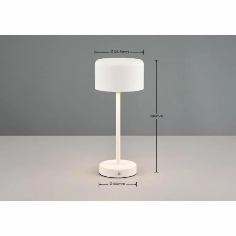 Luminaires Reality Lampe de table Reality JEFF LED Blanc, 1 lumière* Éclairage Led