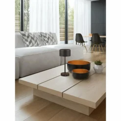 Luminaires Reality Lampe de table Reality JEFF LED Noir, 1 lumière* Éclairage Led